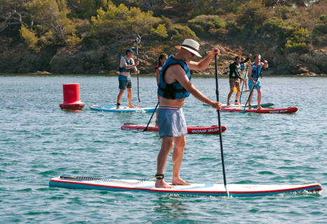 Activités team building Porquerolles kayak paddle